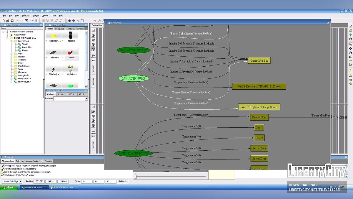RenderWare Studio 2.0.1 / جي تي إيه سان أندرياس