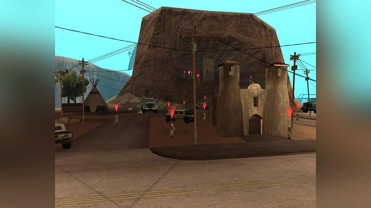 Військовий кордон / GTA San Andreas