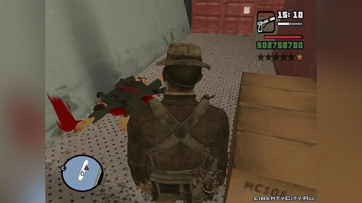 Prologue of the mission about Price... / GTA San Andreas