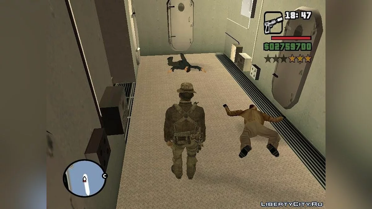 Prologue of the mission about Price... / GTA San Andreas