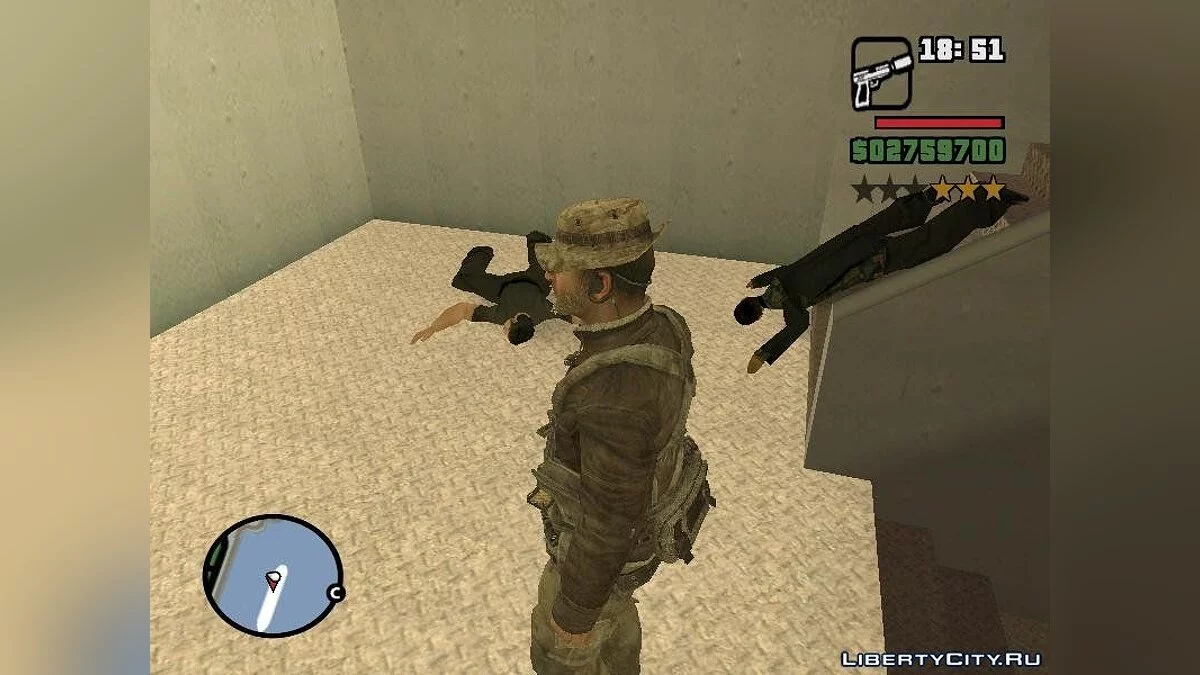 Prologue of the mission about Price... / GTA San Andreas