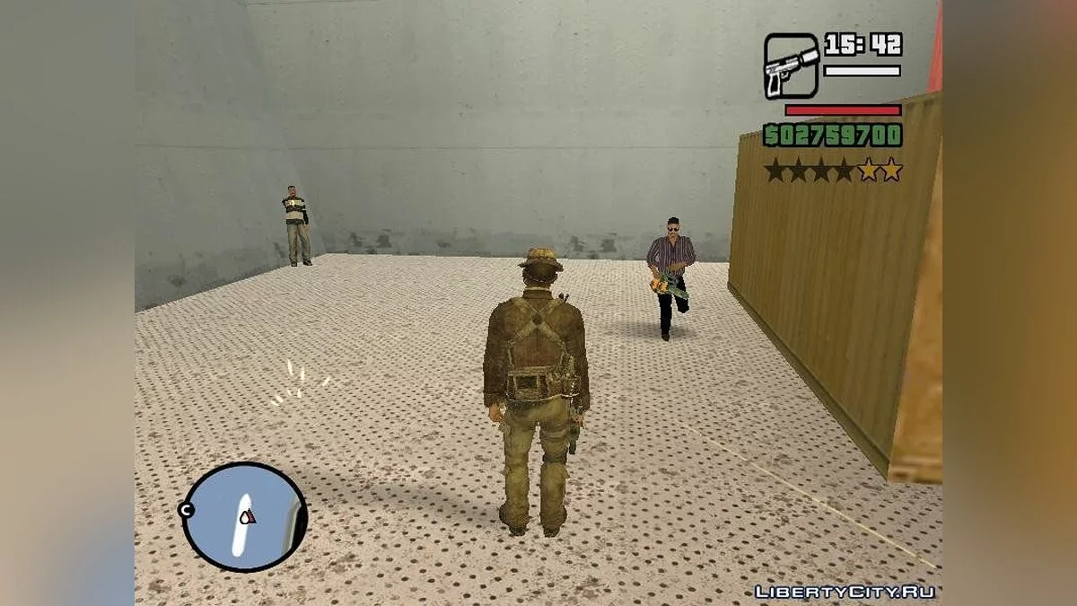 Prologue of the mission about Price... / GTA San Andreas