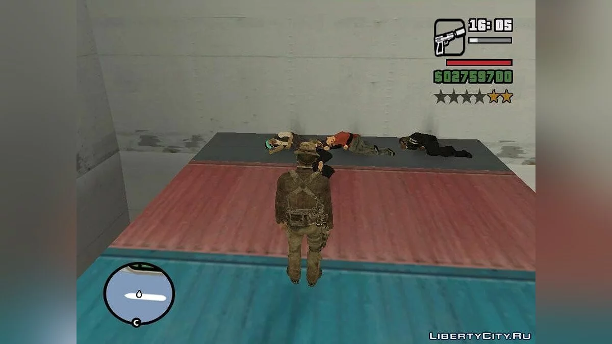 Prologue of the mission about Price... / GTA San Andreas