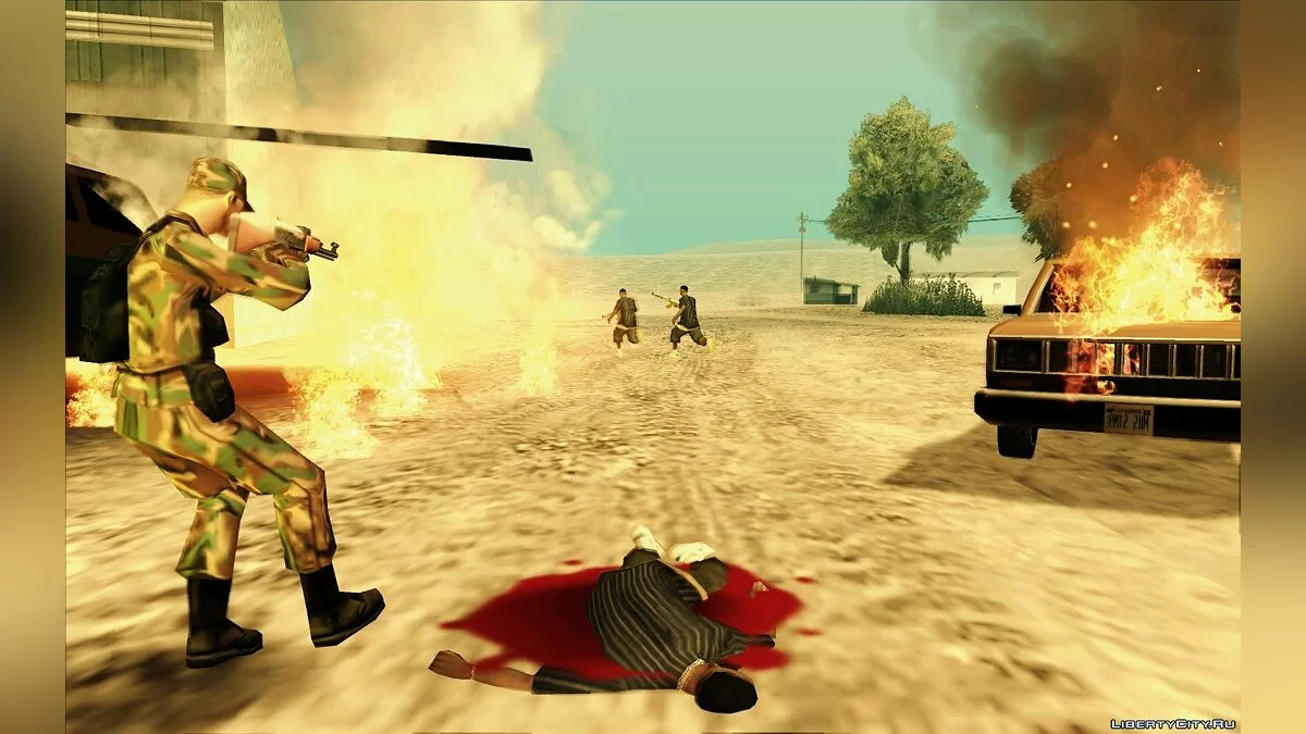 Tapferes Spezialkommando. [DYOM 8 beta 2] / GTA San Andreas