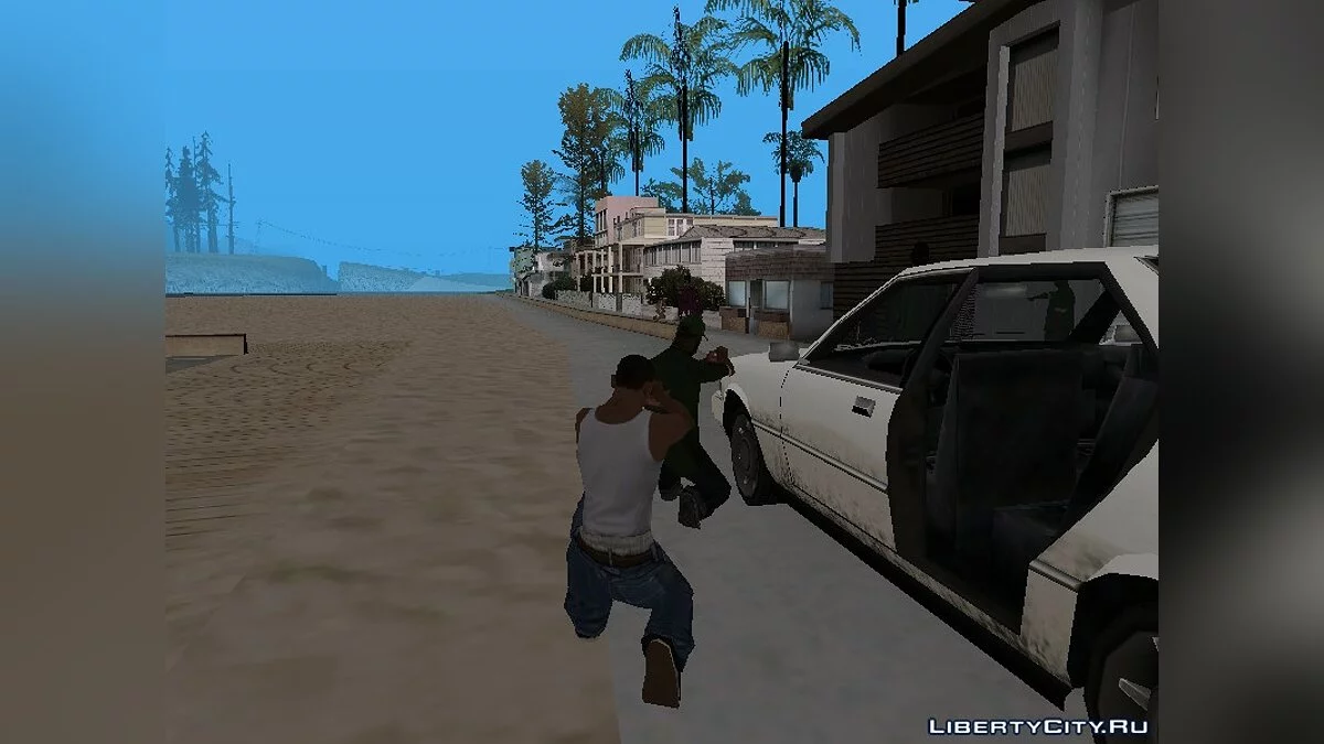 Отдых на пляже / GTA San Andreas