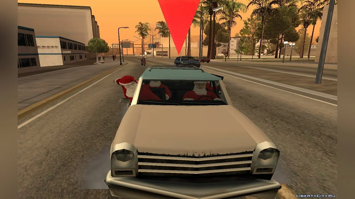 Représentation du Nouvel An / GTA San Andreas