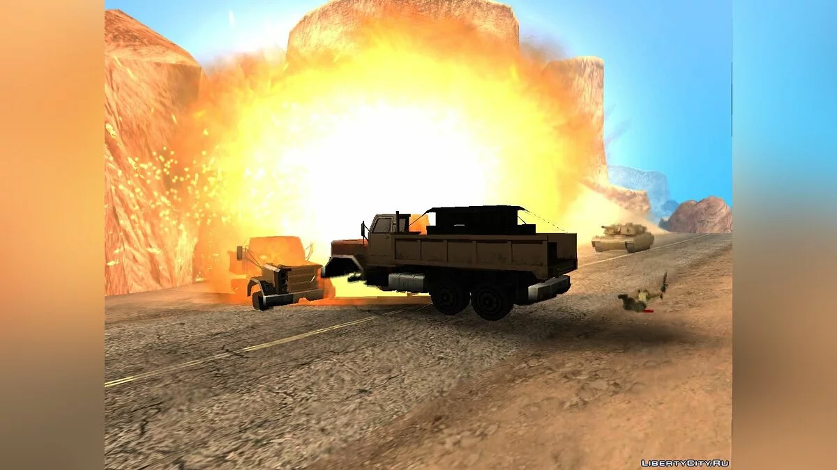 Hinter einem Mittelgrund / GTA San Andreas
