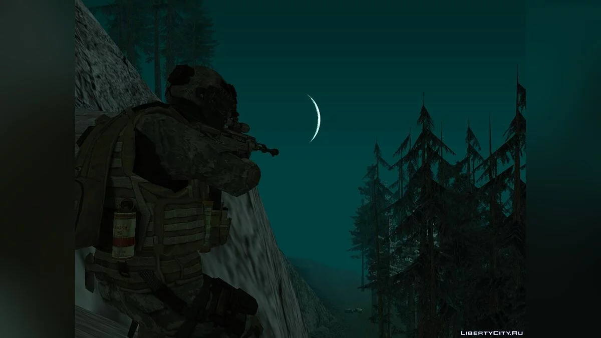 Hinter einem Mittelgrund / GTA San Andreas