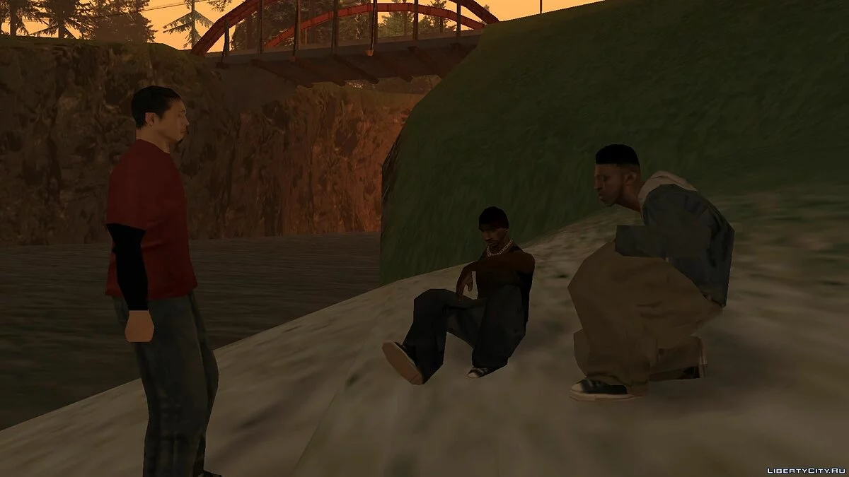 Повернення з Колумбії (Історія Лео) / GTA San Andreas