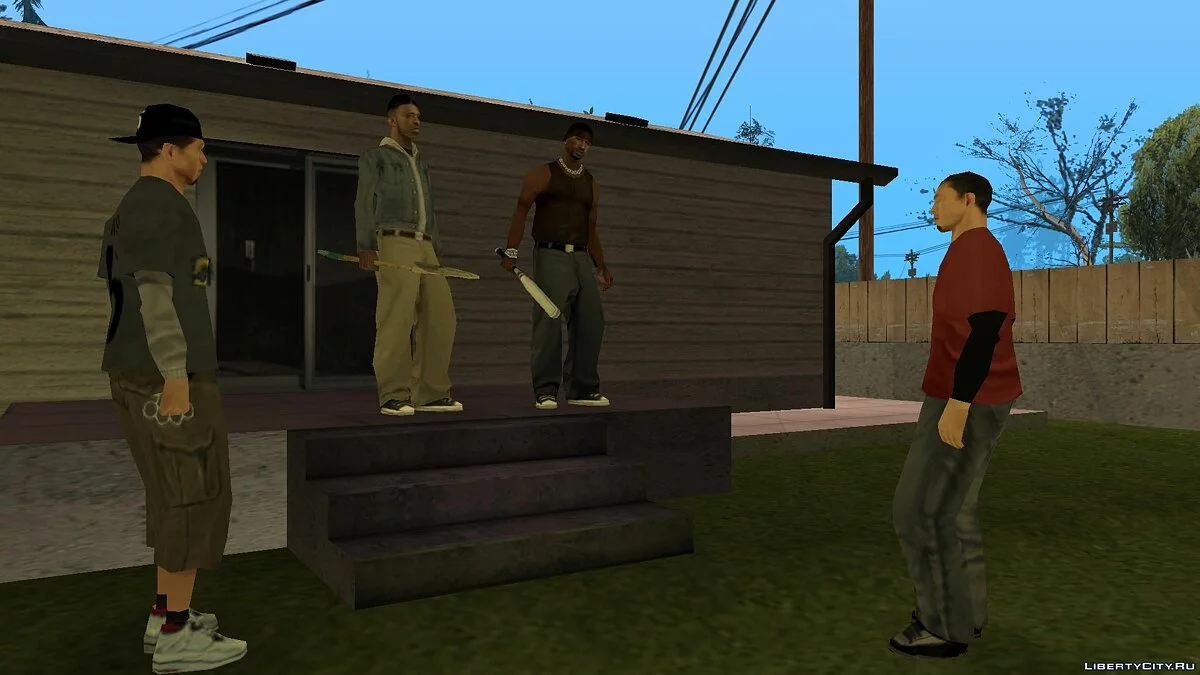 Повернення з Колумбії (Історія Лео) / GTA San Andreas