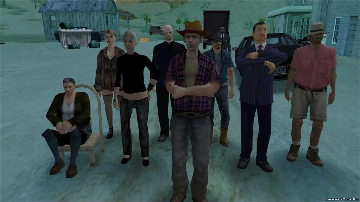 Cowboys: The Tale of Betty Shore (Season Two) / GTA San Andreas