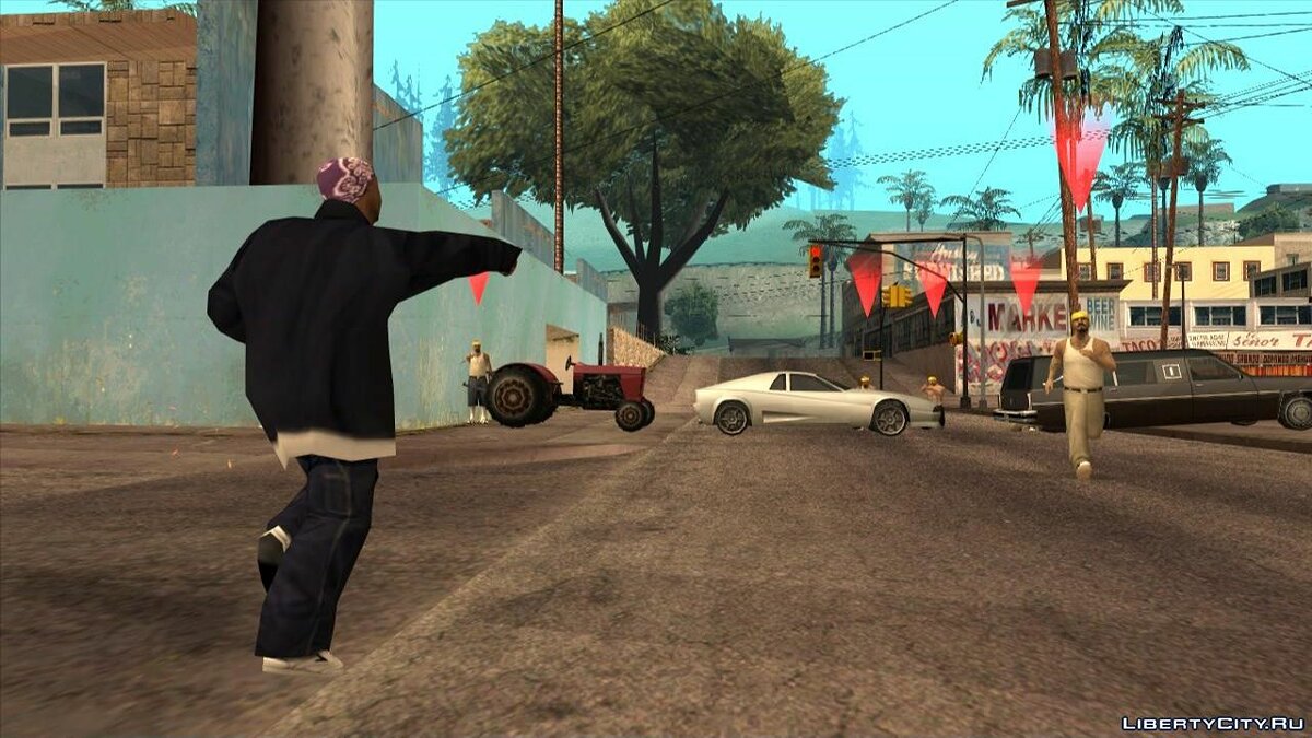 Скачать Ghetto Life Для GTA San Andreas