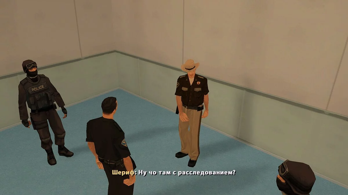 Police in the city / GTA San Andreas