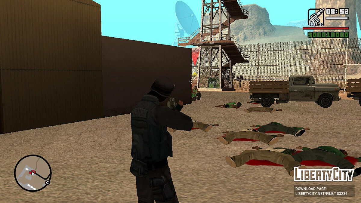 Sam el Militar, parte dos: Defensa de la Base / GTA San Andreas