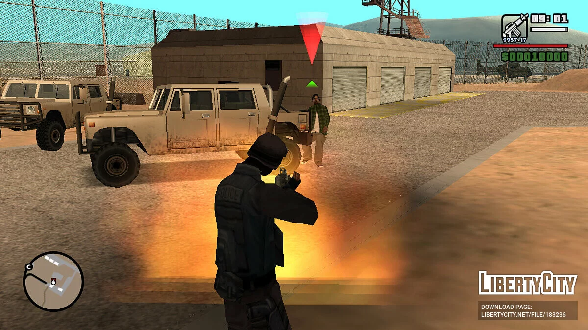 Sam el Militar, parte dos: Defensa de la Base / GTA San Andreas