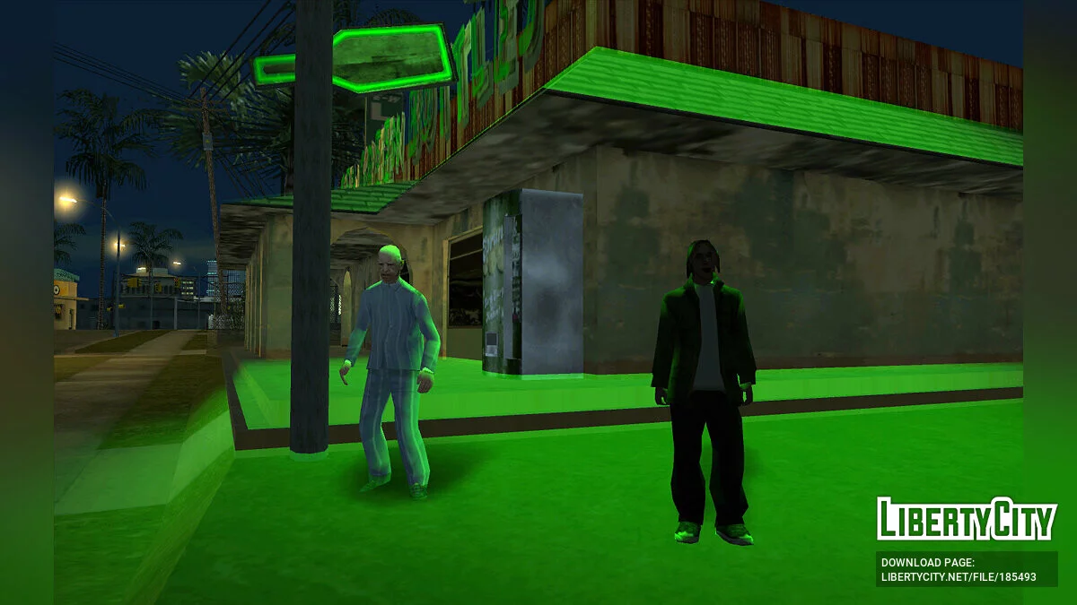 How Grandfather Petrovich Saved New Year / GTA San Andreas
