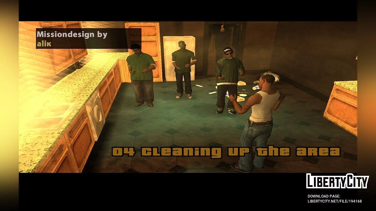 GTA SA Storyline DYOM version (v1.00) / GTA San Andreas