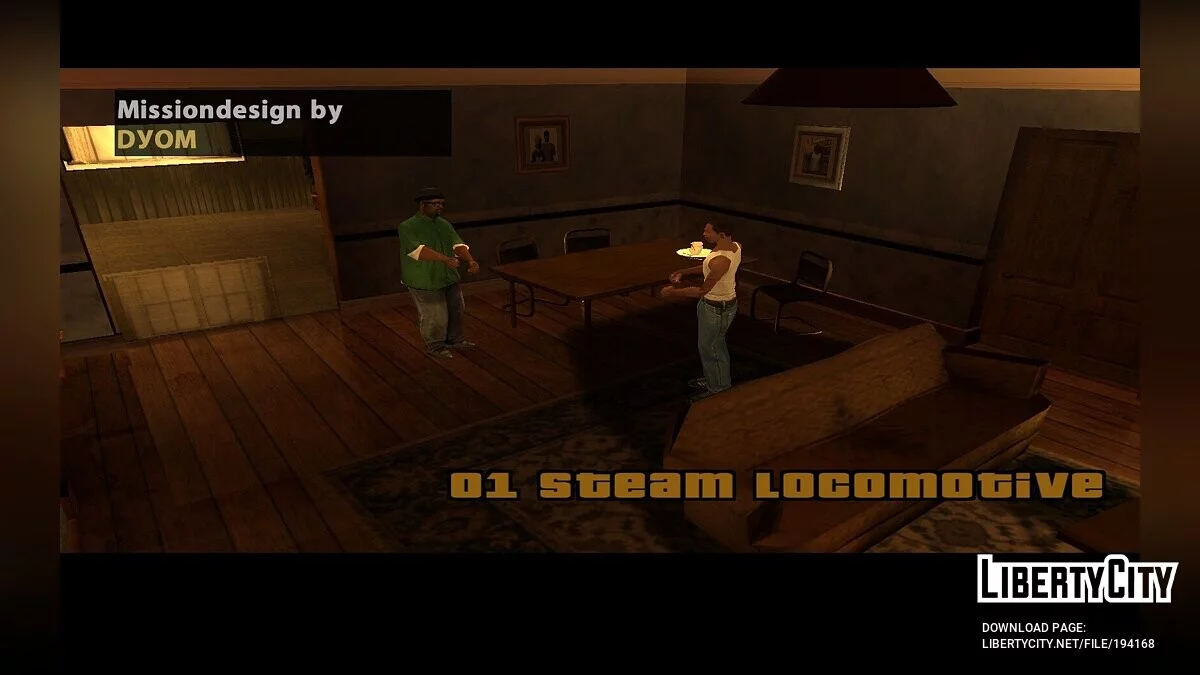 GTA SA Storyline DYOM version (v1.00) / GTA San Andreas