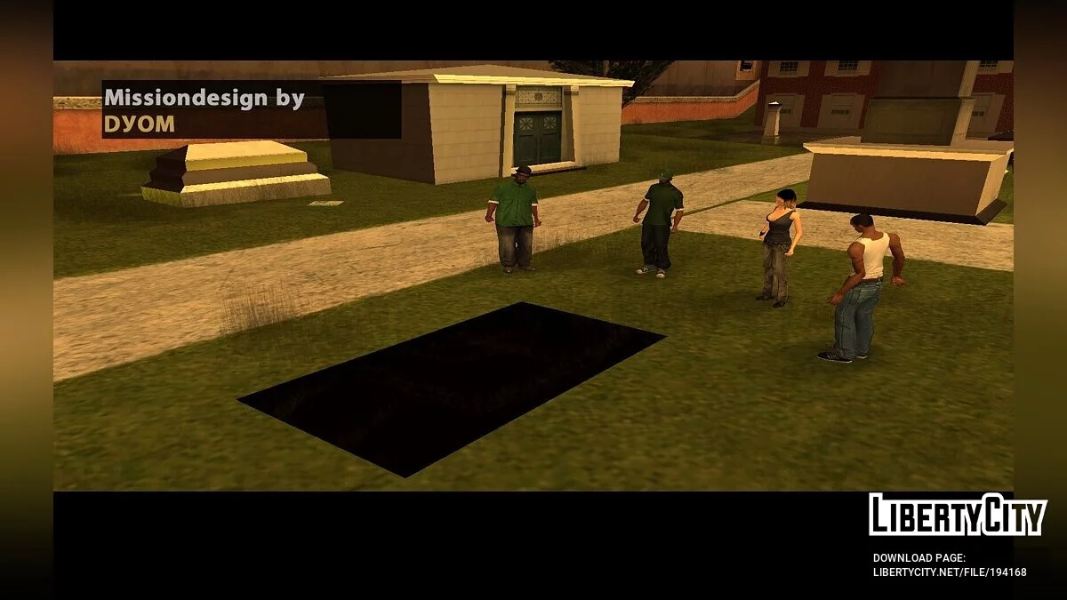 GTA SA Storyline DYOM version (v1.00) / GTA San Andreas