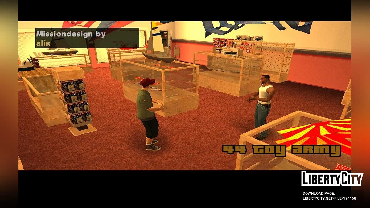 GTA SA Storyline DYOM version (v1.00) / GTA San Andreas