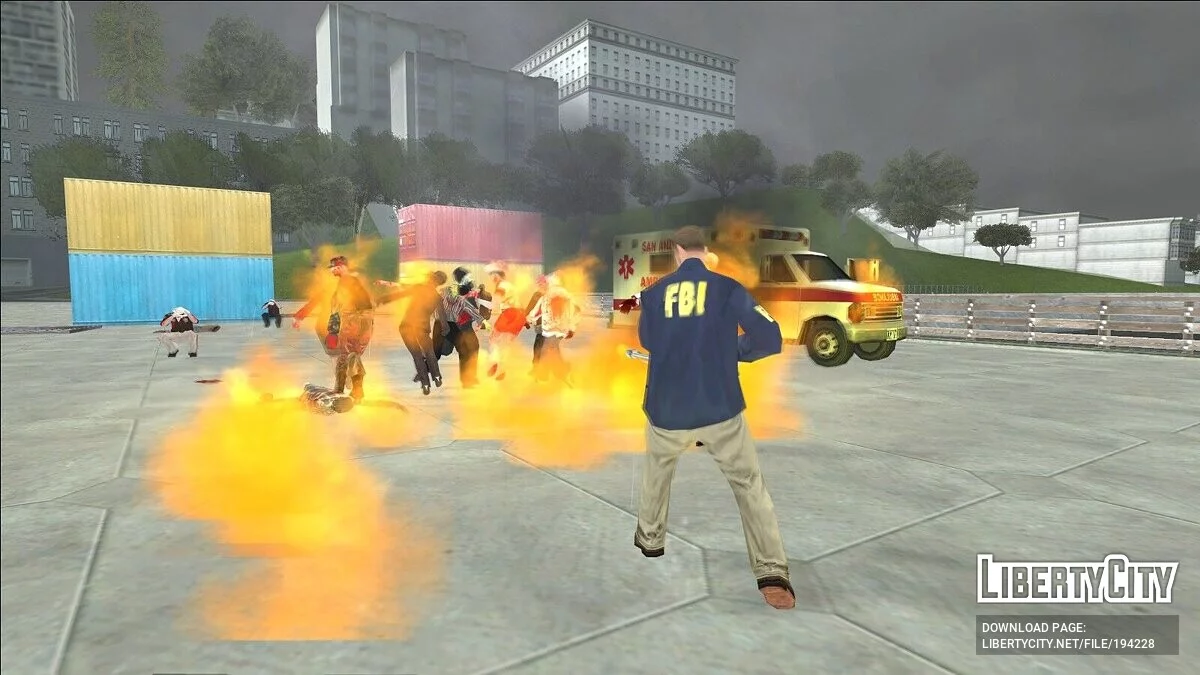 Land of The Dead [DYOM] (عفا عليها الزمن - يوصى بإعادة الصنع) / جي تي إيه سان أندرياس