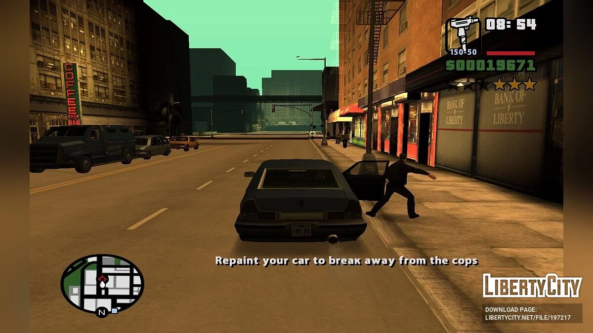 GTA 3 Liberty City StoryLine DYOM version (v0.66) / جي تي إيه سان أندرياس