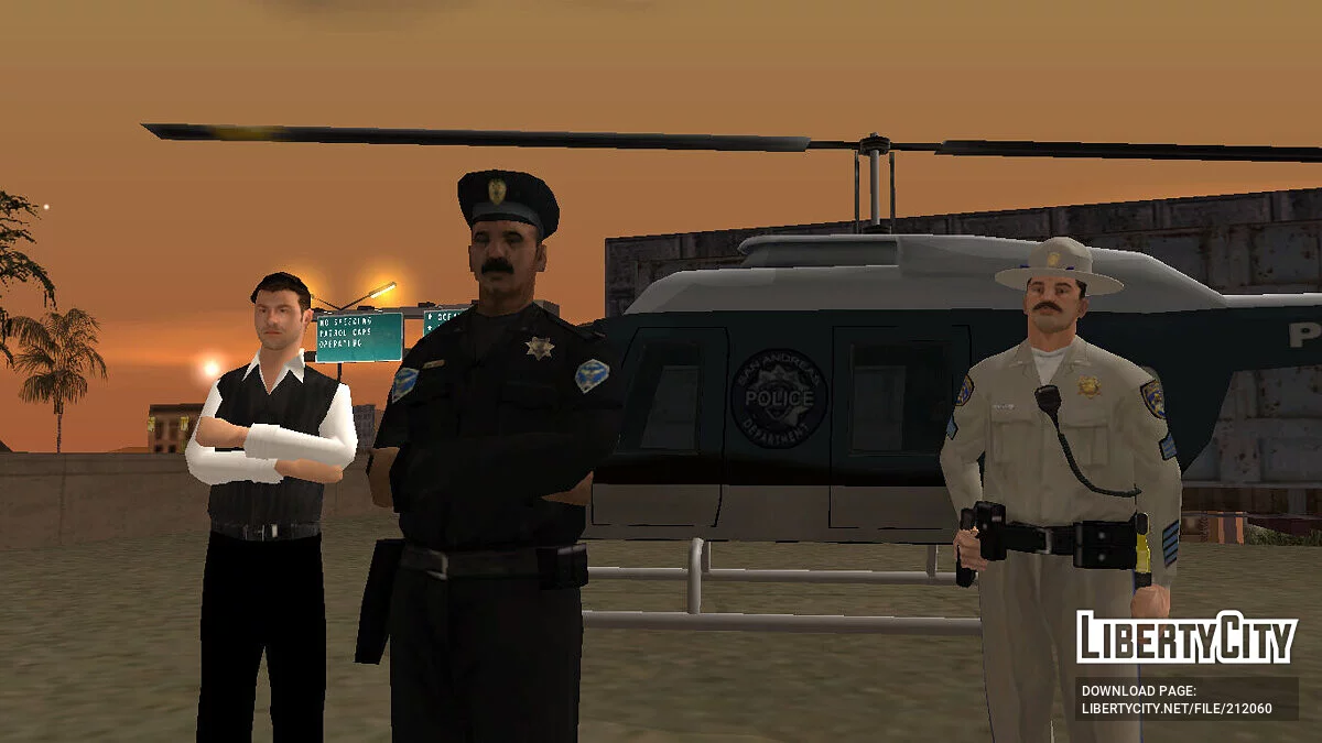 Detektif Luis dan Letnan Reginald Maxwell Menyelamatkan Dunia dari Kekuatan Jahat / GTA San Andreas