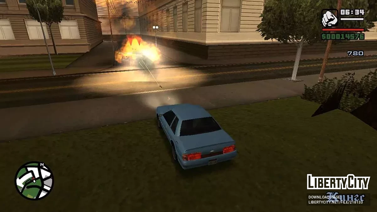 Wojownik Drogowy 1.1 / GTA San Andreas