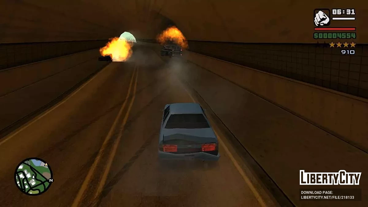Wojownik Drogowy 1.1 / GTA San Andreas