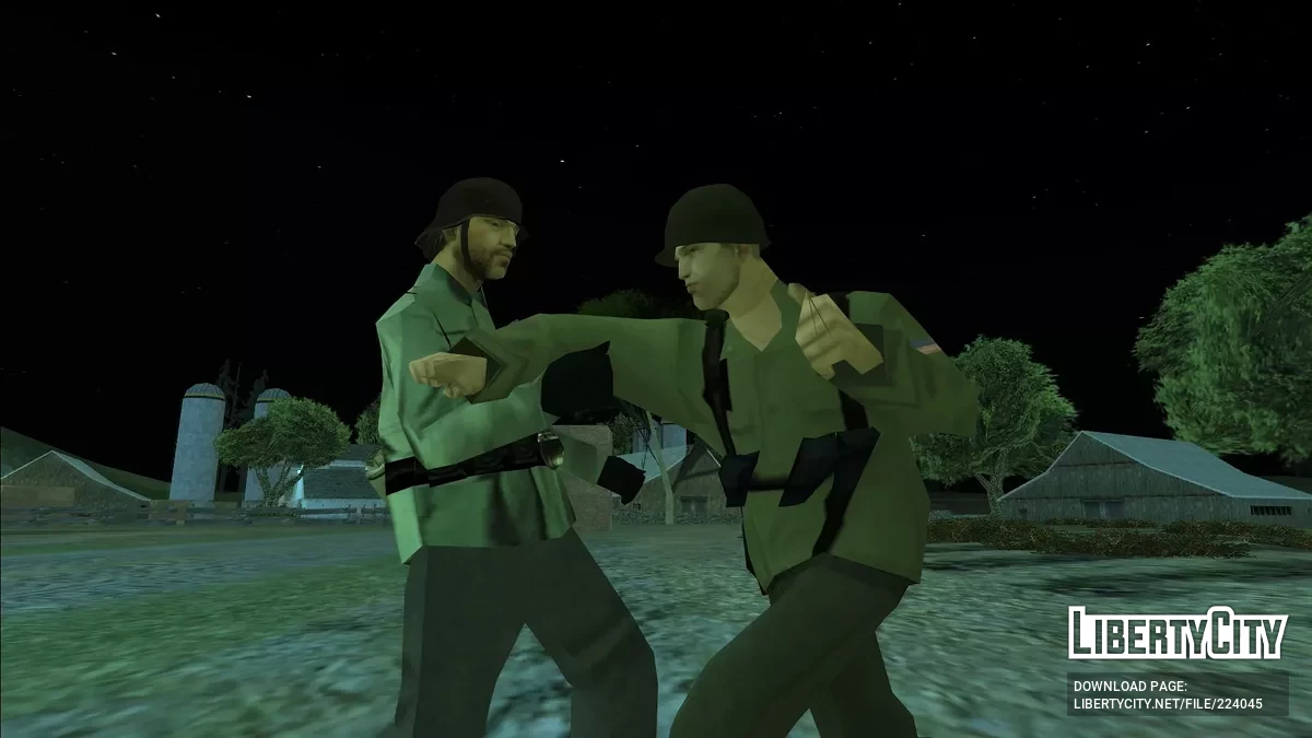 Guerre en Europe - 1. Yeux d'aigle / GTA San Andreas