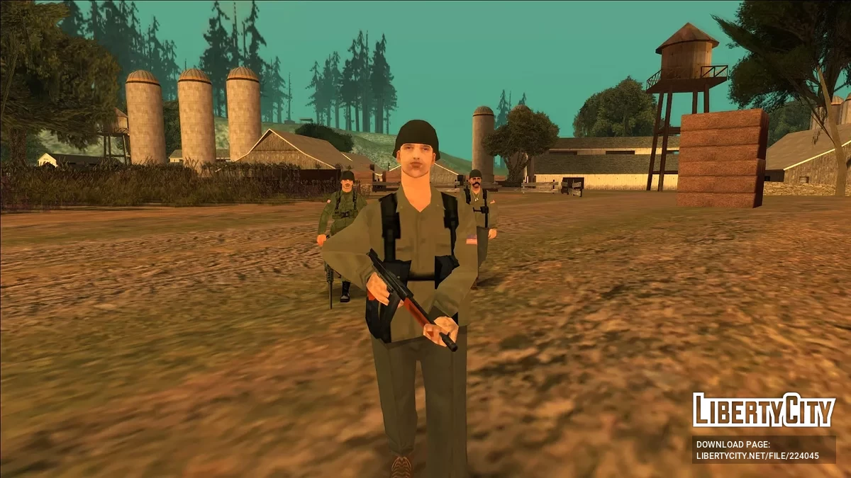 Guerre en Europe - 1. Yeux d'aigle / GTA San Andreas