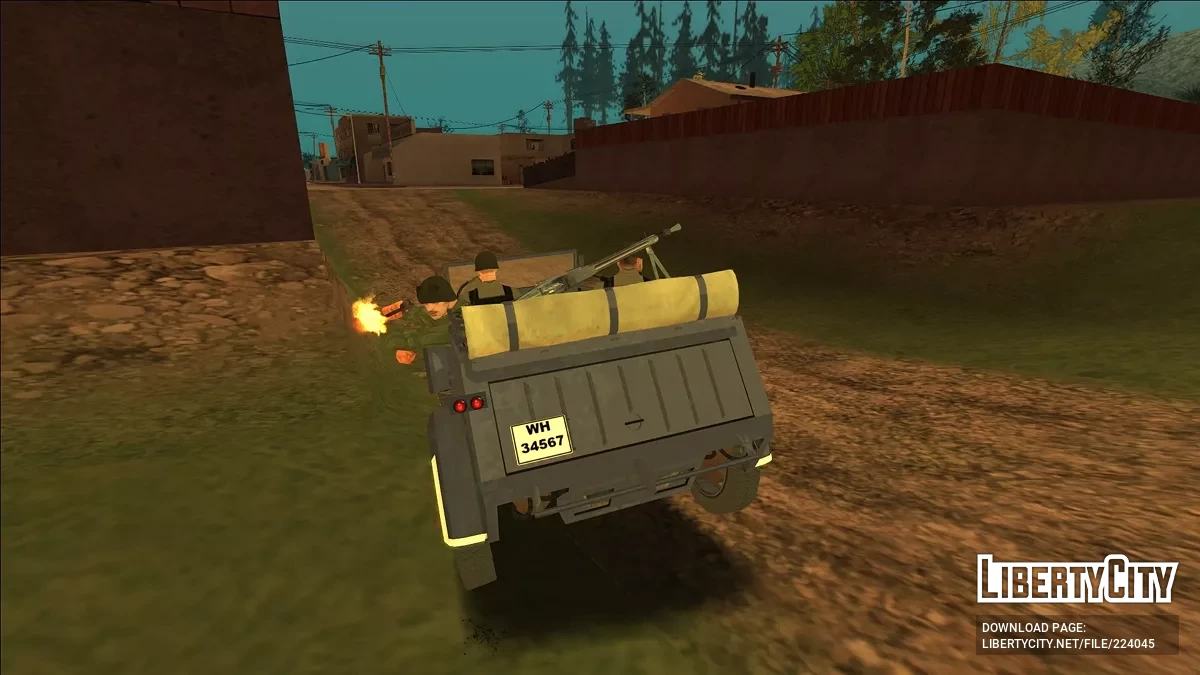 Guerre en Europe - 1. Yeux d'aigle / GTA San Andreas