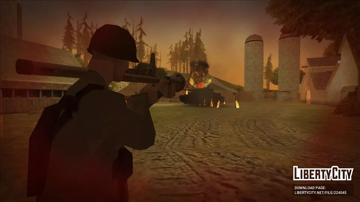 Guerre en Europe - 1. Yeux d'aigle / GTA San Andreas