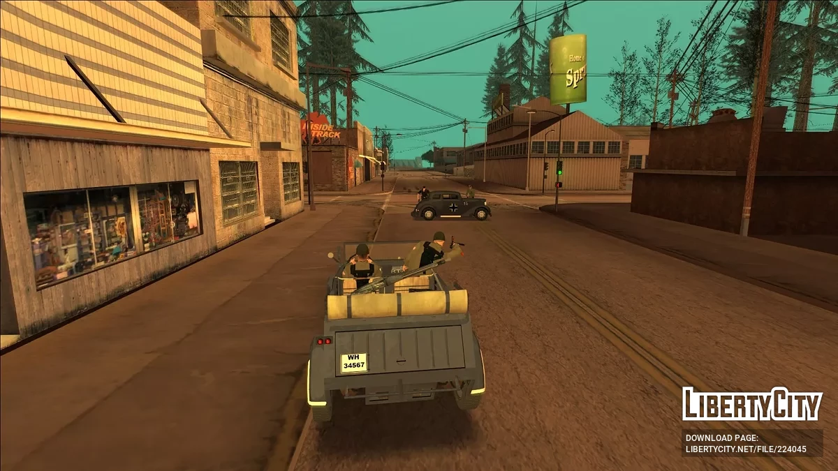 Guerre en Europe - 1. Yeux d'aigle / GTA San Andreas