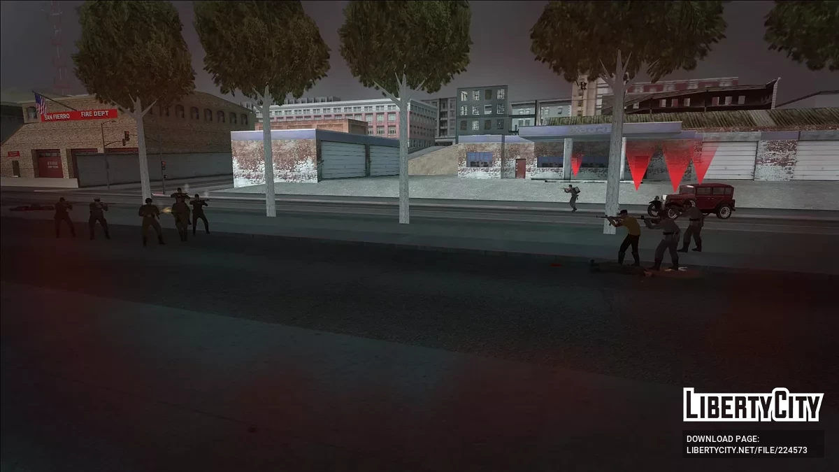 War on Europe - 3. Red Alert / GTA San Andreas