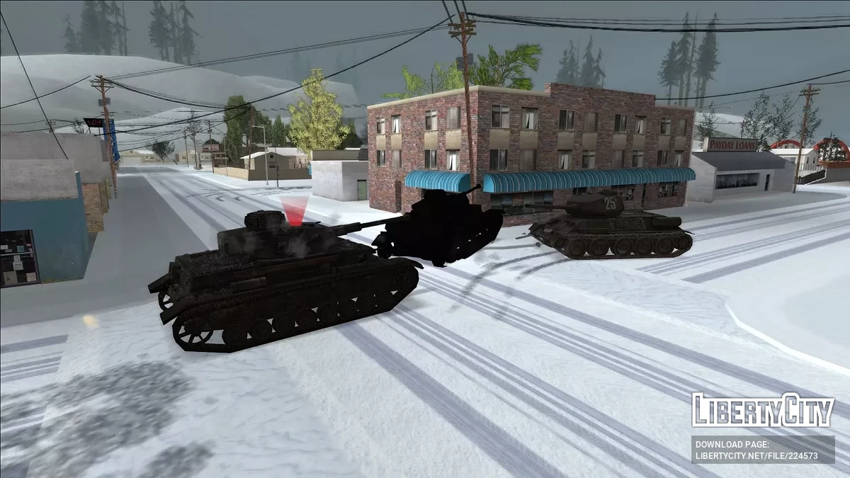 War on Europe - 3. Red Alert / GTA San Andreas