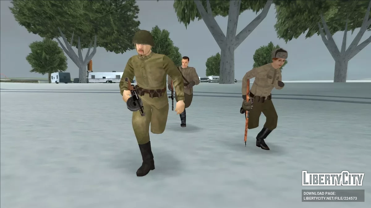 War on Europe - 3. Red Alert / GTA San Andreas