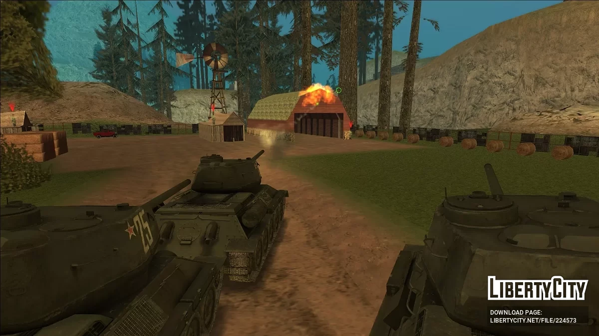 War on Europe - 3. Red Alert / GTA San Andreas
