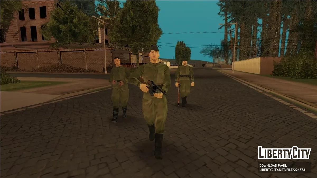 War on Europe - 3. Red Alert / GTA San Andreas