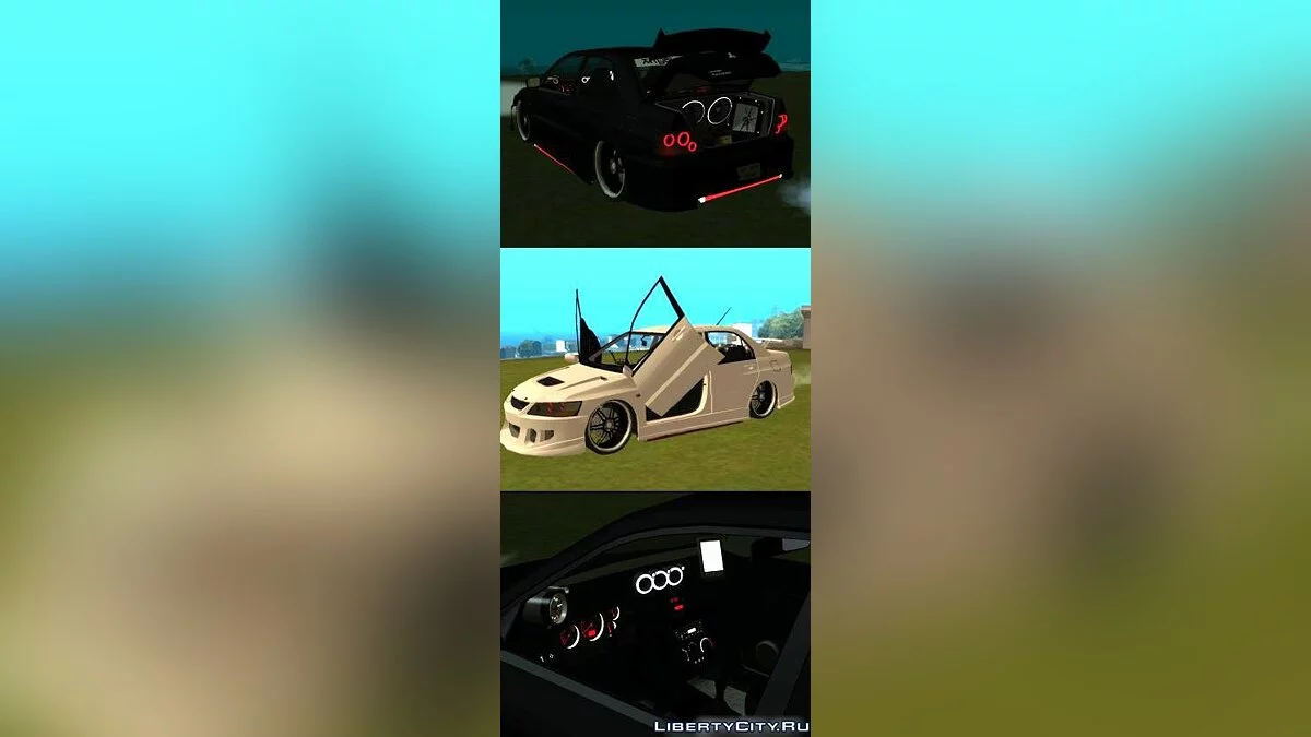 Mitsubishi Lancer Evo 8 Drift / GTA San Andreas
