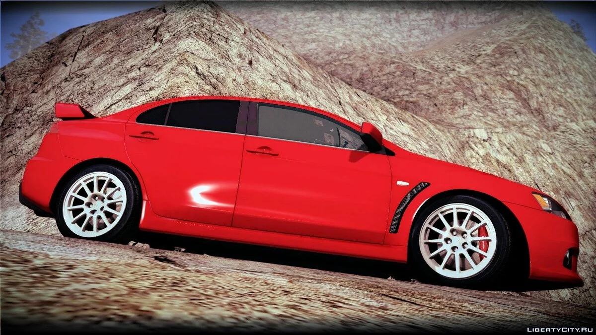2008 Mitsubishi Lancer Evolution X / GTA San Andreas