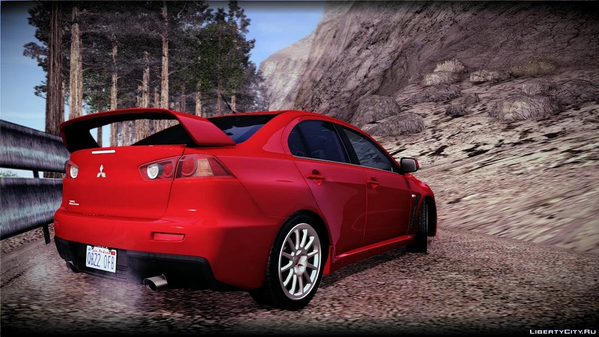 2008 Mitsubishi Lancer Evolution X / GTA San Andreas