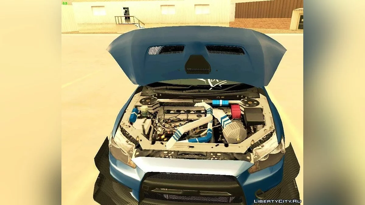 Mitsubishi Lancer Evolution X Zeitangriff / GTA San Andreas