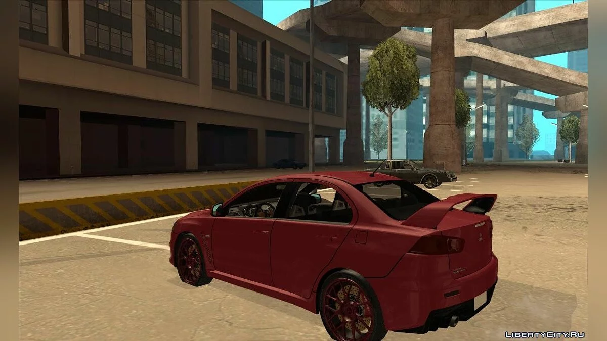 Lancer Evo X BMS Edition v1.1 / GTA San Andreas