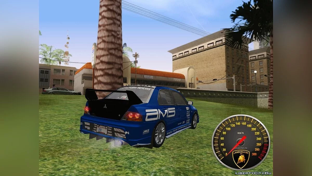 Mitsubishi Lancer Evolution IX Réglable / GTA San Andreas