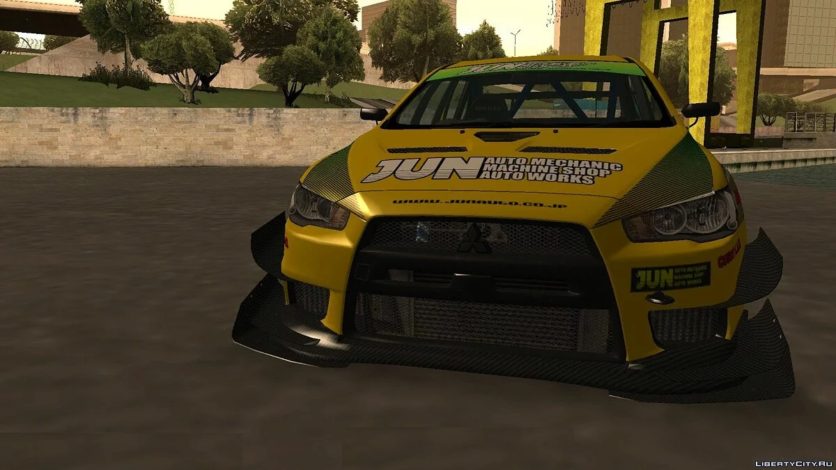 Mitsubishi Lancer Evolution X Gymkhana / GTA San Andreas