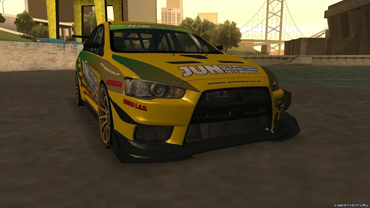 Mitsubishi Lancer Evolution X Gymkhana / GTA San Andreas