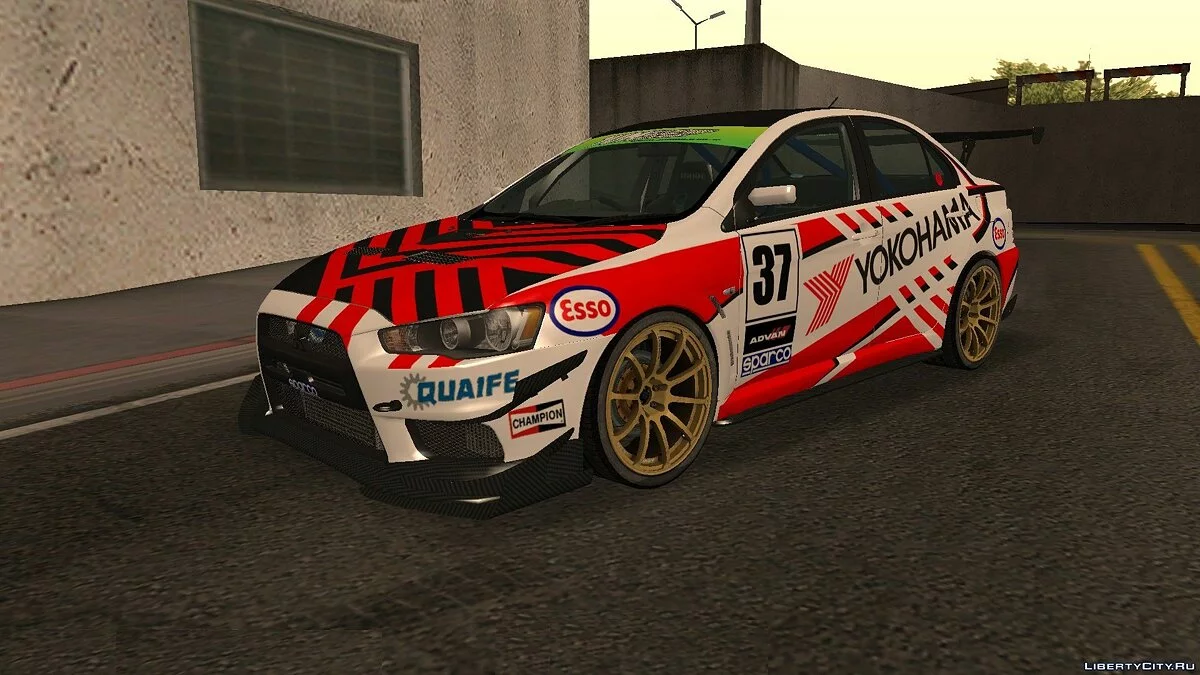 Mitsubishi Lancer Evolution X Gymkhana / GTA San Andreas