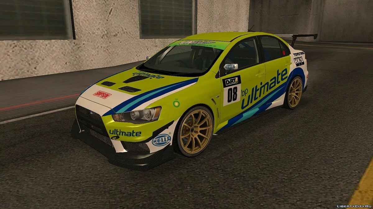 Mitsubishi Lancer Evolution X Gymkhana / GTA San Andreas