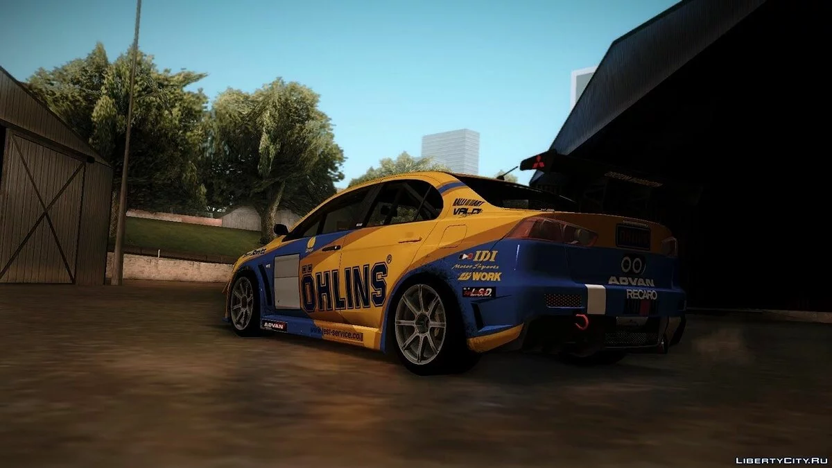 Mitsubishi Evolution X Track Car / GTA San Andreas